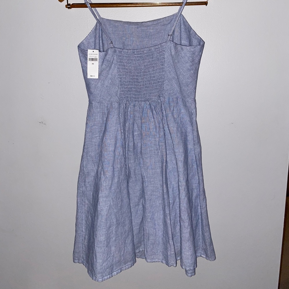 GAP Blue adjustable straps dress